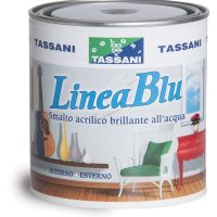 Smalto bianco lucido all'acqua TASSANI LINEA BLU