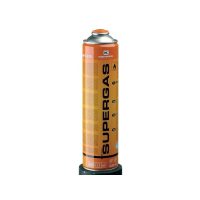 Bombola di supergas da 600 ml con valvola di sicurezza filettata esterna 7/16 " kemper