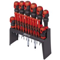 SET 18 cacciaviti antiscivolo con testa magnetica Ribitech