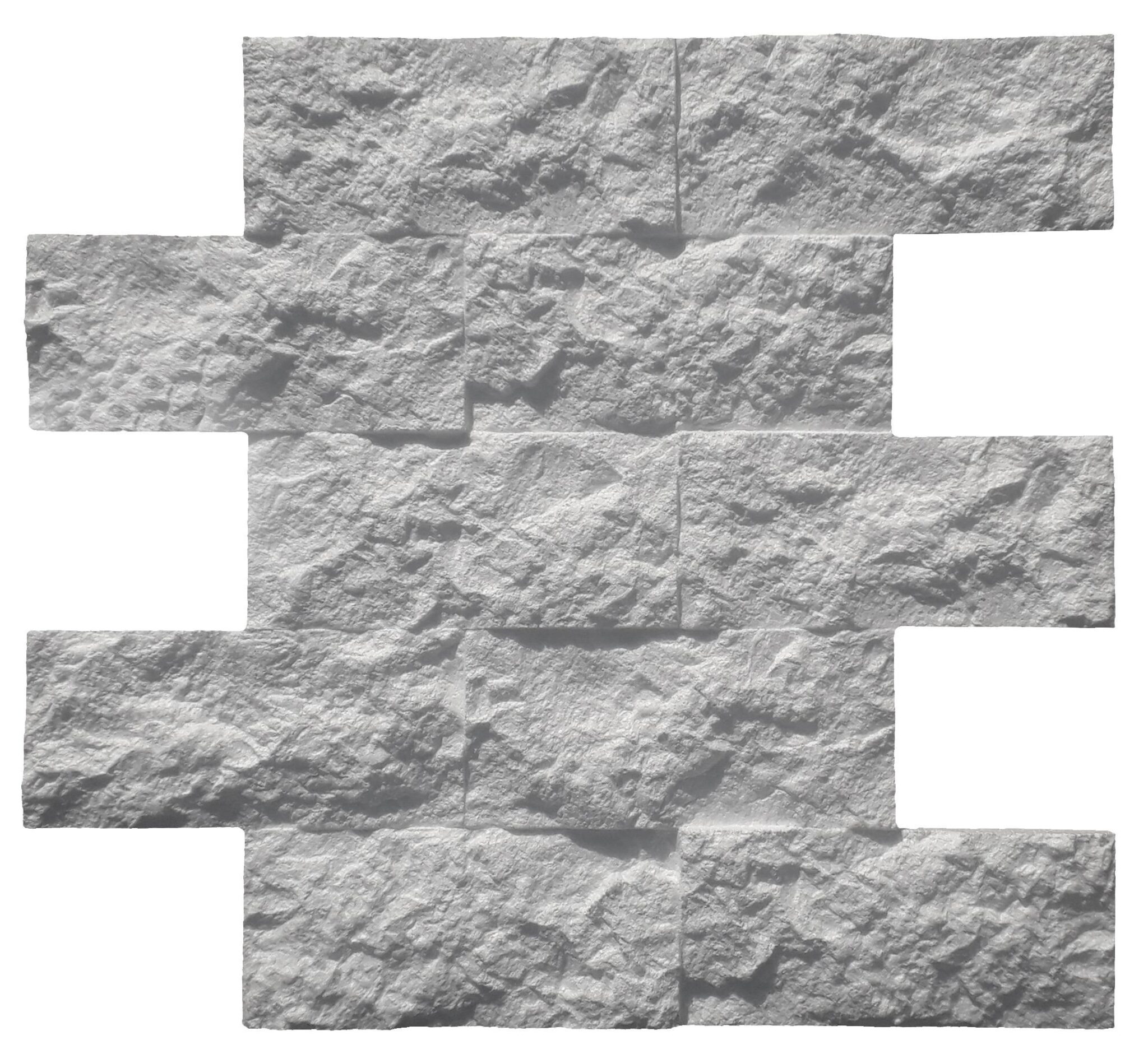 Polistirolo finta pietra FARAGLIONI DI CAPRI - KIT 8 PANNELLI 49 x 55 x  2.5 cm