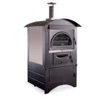 Forno a legna da esterno cottura indiretta tetto inox 304 Clementi Super Master