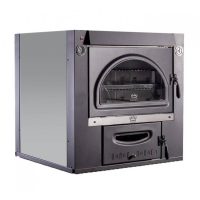 Forno a legna da incasso esterno cottura indiretta Clementi Super Master