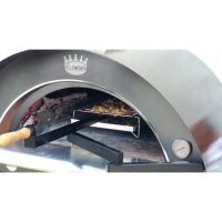 Kit teglia griglia per porchetta forno a legna per forno Clementi Smart